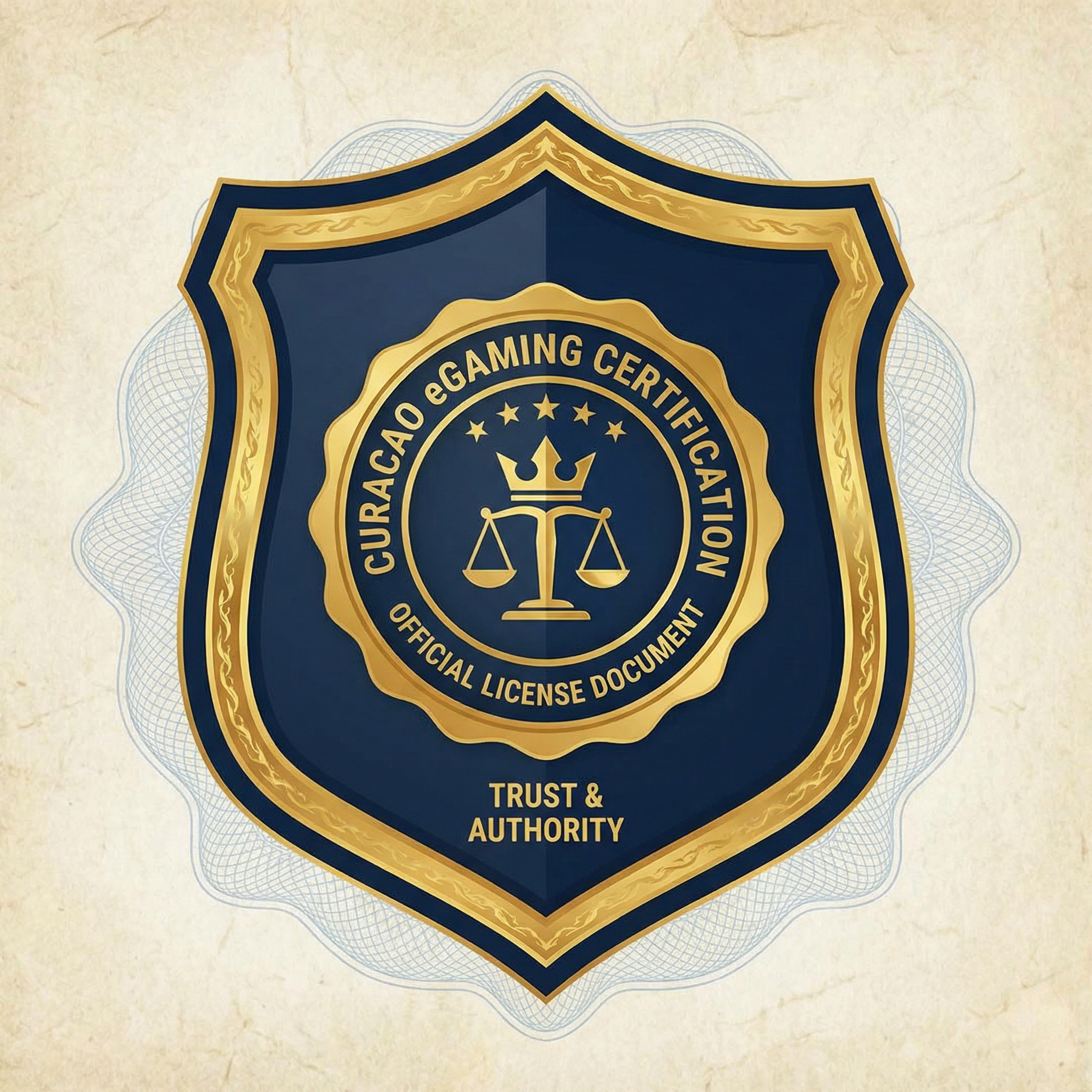 库拉索博彩牌照徽章